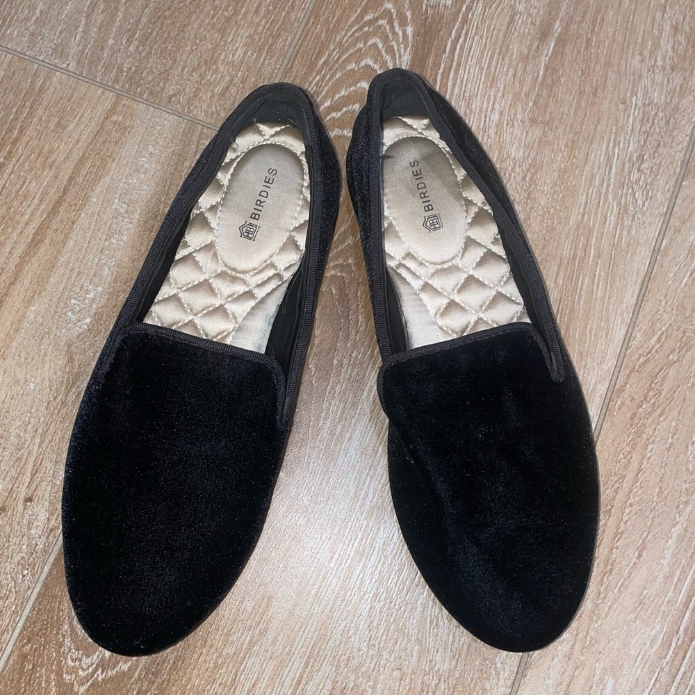 Birdies Starling Velvet Loafer